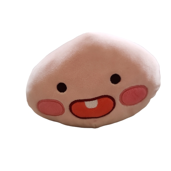 Coussin Peluche Kakao Friends Apeach - Mini Oreiller Décoratif Chambre - 12 Pouces